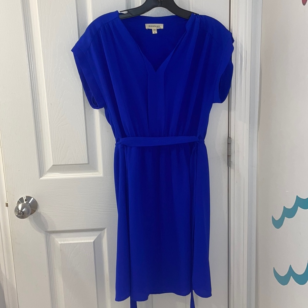Never worn before royal blue dress